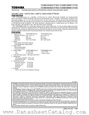 TC58DVM82A1FT datasheet pdf TOSHIBA