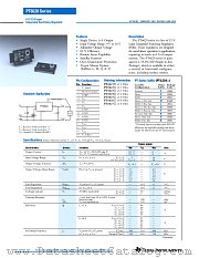 PT6625D datasheet pdf Texas Instruments