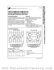 JM38510/30106BEA datasheet pdf National Semiconductor