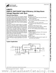 LM2670SDX-3.3 datasheet pdf National Semiconductor