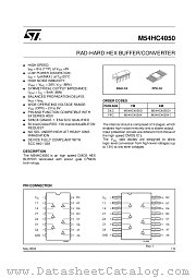 M54HC4050K datasheet pdf ST Microelectronics
