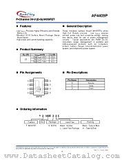 AF4409P datasheet pdf Anachip