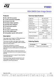 VV6501C001 datasheet pdf ST Microelectronics