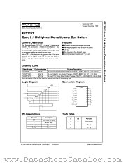 FST3257MTCX_NL datasheet pdf Fairchild Semiconductor