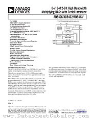 AD5432YRM datasheet pdf Analog Devices