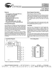 CY7B9910 datasheet pdf Cypress