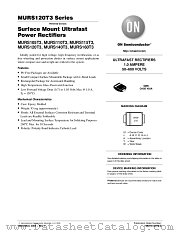 MURS160T3 datasheet pdf ON Semiconductor