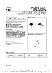 STGD5NB120SZ datasheet pdf ST Microelectronics