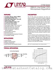 LT1762 datasheet pdf Linear Technology