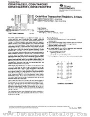 CD74ACT652EN datasheet pdf Texas Instruments