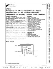 LP2985IM5-4.7 datasheet pdf National Semiconductor