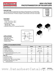 H11D4SD datasheet pdf Fairchild Semiconductor