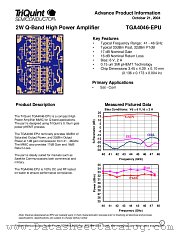 TGA4046-EPU datasheet pdf TriQuint Semiconductor