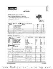 FMB5551_NL datasheet pdf Fairchild Semiconductor