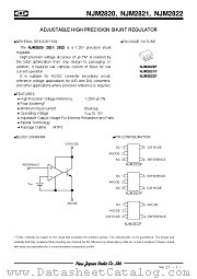 NJM2820, datasheet pdf New Japan Radio