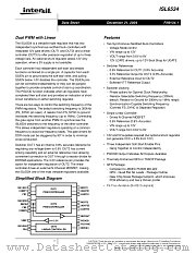 ISL6534 datasheet pdf Intersil