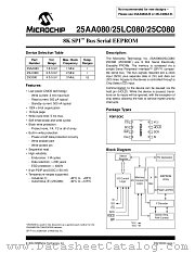 25C080-I/SN datasheet pdf Microchip