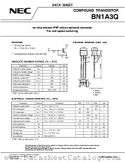 BN1A3Q(M)-T datasheet pdf NEC