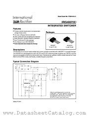 IRISMPS1 datasheet pdf International Rectifier