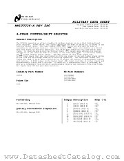 5962-9230601MYA datasheet pdf National Semiconductor