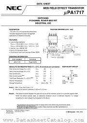 UPA1717G-E2 datasheet pdf NEC