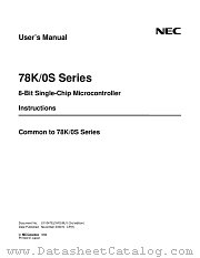 UPD789124AMC(A1)-XXX-5A4 datasheet pdf NEC
