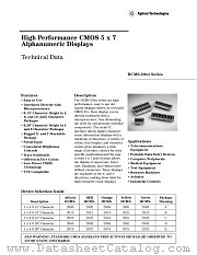 HCMS-2915 datasheet pdf Agilent (Hewlett-Packard)