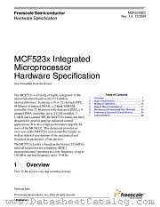 MCF5232 datasheet pdf Freescale (Motorola)