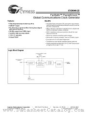 CY26049-22 datasheet pdf Cypress