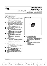M58WR128FB datasheet pdf ST Microelectronics