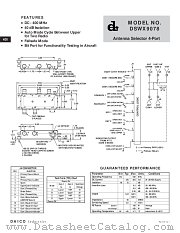 DSWX9078 datasheet pdf DAICO Industries