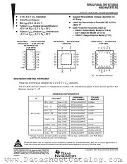 SN74LVU04ARGYR datasheet pdf Texas Instruments