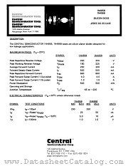 1N485B datasheet pdf Central Semiconductor