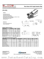 CR10PG datasheet pdf Marktech Optoelectronics