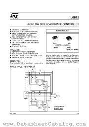 L6615 datasheet pdf ST Microelectronics