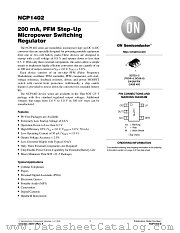 NCP1402SN50T1 datasheet pdf ON Semiconductor