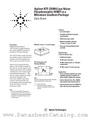 ATF-331M4 datasheet pdf Agilent (Hewlett-Packard)