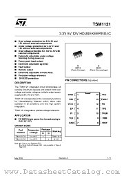 TSM1121 datasheet pdf ST Microelectronics