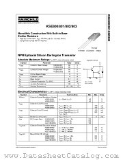 KSE800S datasheet pdf Fairchild Semiconductor