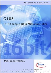 SAB-C165-L25M HA datasheet pdf Infineon