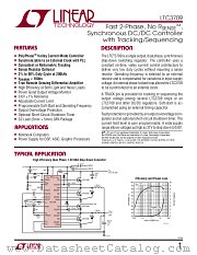 LTC3709 datasheet pdf Linear Technology