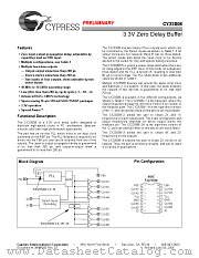 CY23S08SC-3 datasheet pdf Cypress