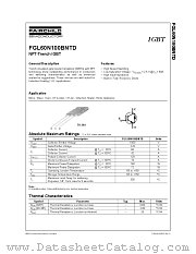 FGL60N100BNTD datasheet pdf Fairchild Semiconductor