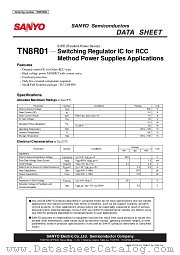 TN8R01 datasheet pdf SANYO