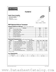 FJA4210OTU datasheet pdf Fairchild Semiconductor