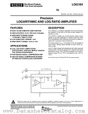 LOG104AIDR datasheet pdf Texas Instruments