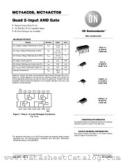 MC74ACT08 datasheet pdf ON Semiconductor