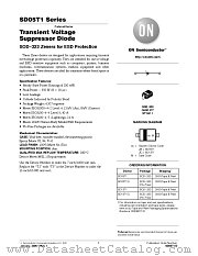 SD05 datasheet pdf ON Semiconductor