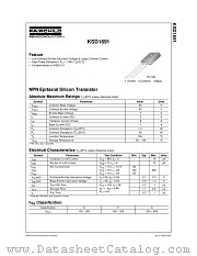 KSD1691OS datasheet pdf Fairchild Semiconductor