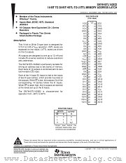 SN74HSTL162822 datasheet pdf Texas Instruments